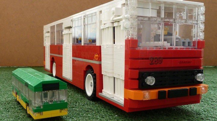 LEGO IDEAS - Ikarus Buses From Poznań
