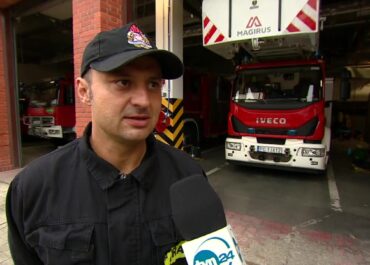“To jest dla nas szacunek, dla naszych kolegów, naszych braci” – poznańscy strażacy przyłączyli się do hołdu dla strażaka, który zginął w czasie akcji na autostradzie A4
